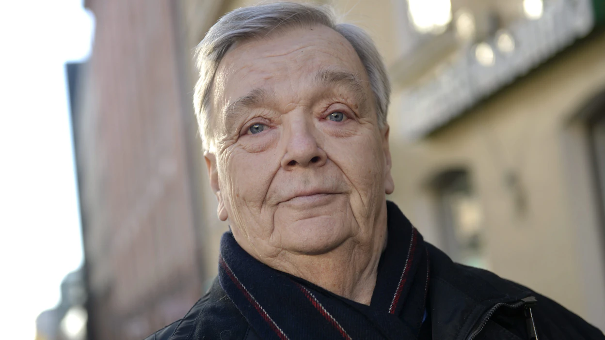 Pekka Vennamo oli kuollessaan 81-vuotias. Kuvassa Vennamo Helsingissä vuonna 2014. VESA MOILANEN / LEHTIKUVA.