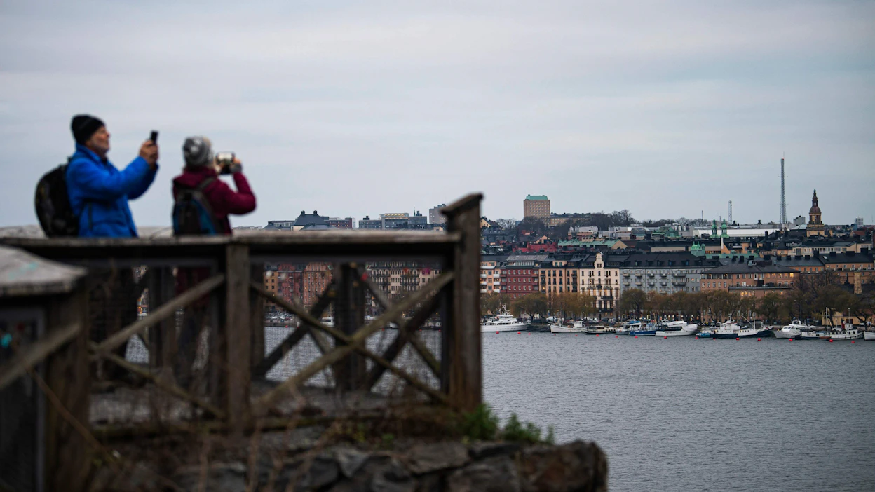 Ruotsalaisten asuntolainat ovat verrokkimaihin nähden poikkeuksellisen suuria suhteessa kotitalouksien käytettävissä oleviin tuloihin. LEHTIKUVA/AFP.