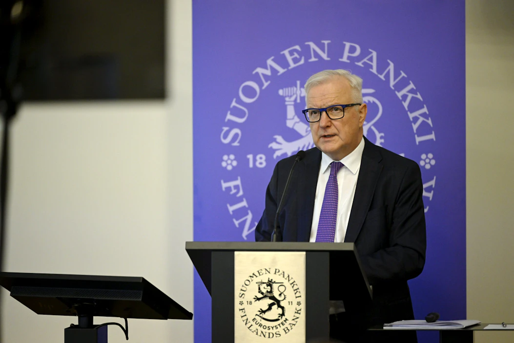 Olli Rehnin toinen toimikausi alkaa 12. heinäkuuta ja kestää seitsemän vuotta. LEHTIKUVA / Antti Aimo-Koivisto.