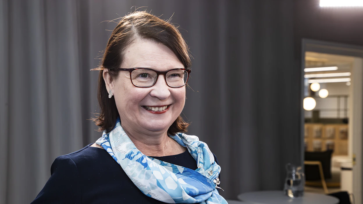 Valion toimitusjohtaja Annikka Hurme sai perjantaina vuorineuvoksen arvonimen.