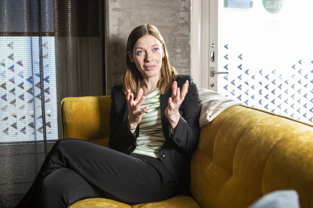 Vasemmistoliiton puheenjohtaja Li Andersson pitää keskiviikkona tiedotustilaisuuden.