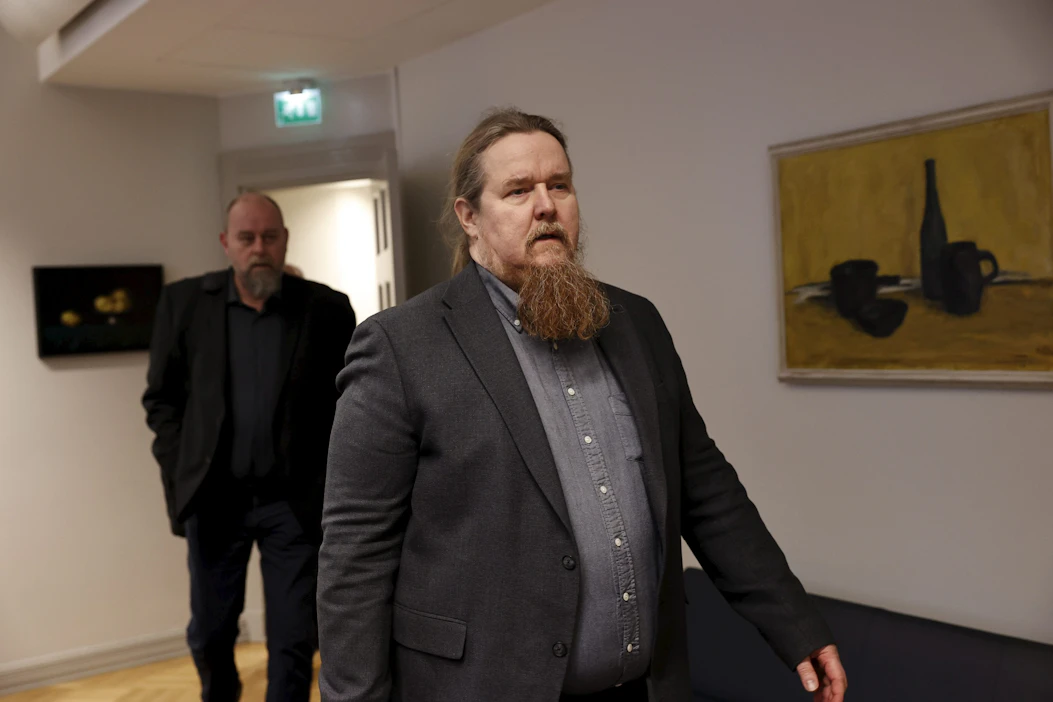 Auto- ja Kuljetusalan Työntekijäliitto AKT:n puheenjohtaja Ismo Kokko kertoi Twitterissä, että asiat eivät tänään edistyneet. LEHTIKUVA / Antti Hämäläinen.