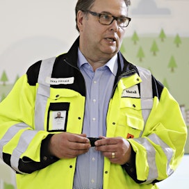 Kirjoittaja kritisoi Metsä Groupin johdon palkitsemis- ja lisäeläkejärjestelmää. Arkistokuvassa Metsä Groupin pääjohtaja Ilkka Hämälä. 