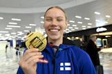 Kaksi viikkoa sitten Saga Vanninen otteli Hollannissa Euroopan mestariksi Suomen ennätyspistein. LEHTIKUVA / Vesa Moilanen.