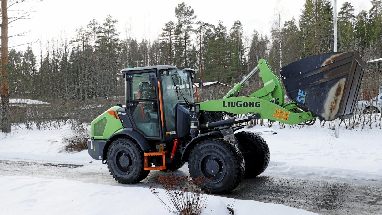 Liugong on markkinajohtaja akkukäyttöisissä rakennuskoneissa.