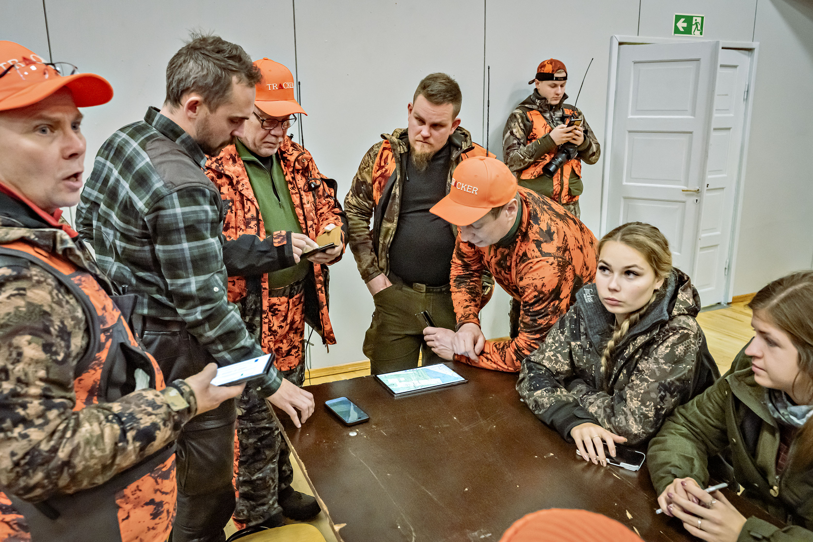 Nuoret osallistuivat Metsästäjäliiton nuorten hirvijahtiin Päntäneellä syksyllä 2024. 