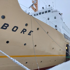 Bore on osa museolaivastoa, johon myös kuuluvat esimerkiksi sen vieressä olevat vanhat sota-alukset Karjala ja Keihässalmi sekä kuuluisa fregatti Suomen Joutsen.