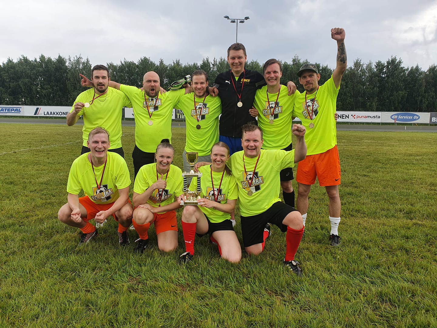 Viime vuonna Ravifutiksen SM:n vei FC Fläbä.