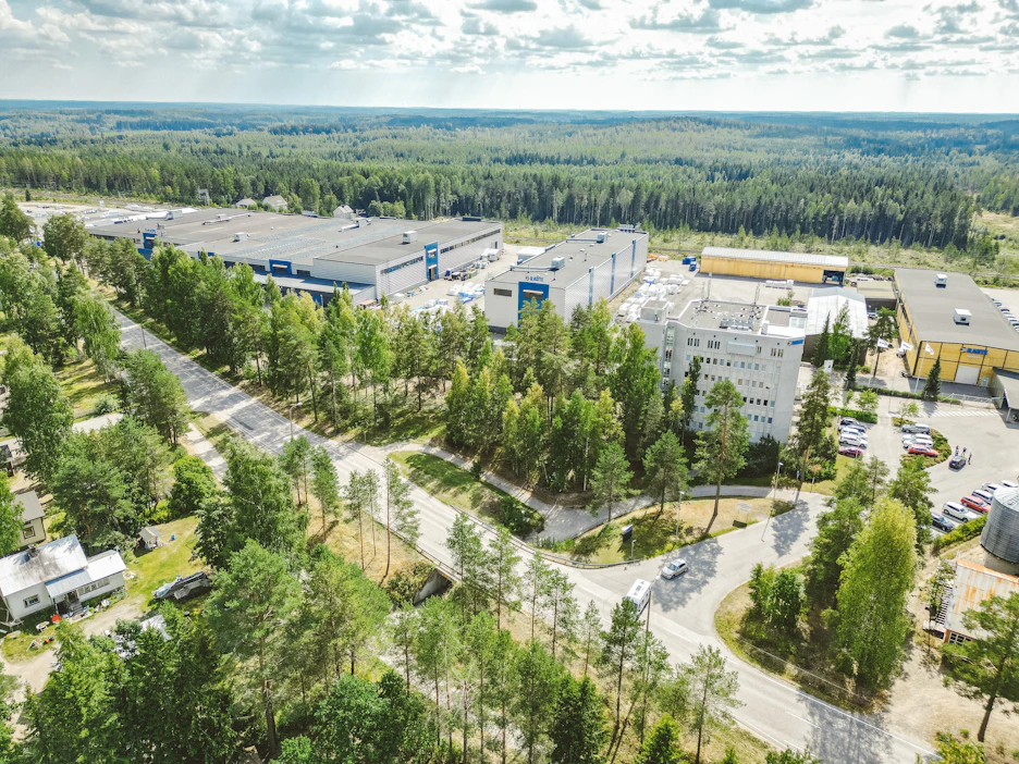 Raute Oyj:n pääkonttori sijaitsee Nastolassa.