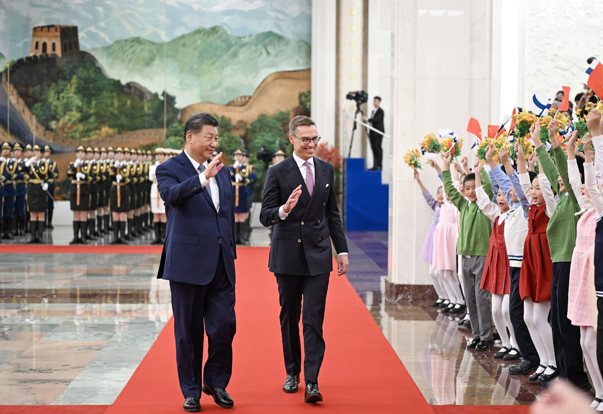 Presidentti Stubb tapasi Kiinan presidentin Xi Jinpingin Pekingissä lokakuun lopussa, ja keskusteluissa esillä oli myös Venäjän hyökkäyssota Ukrainassa.