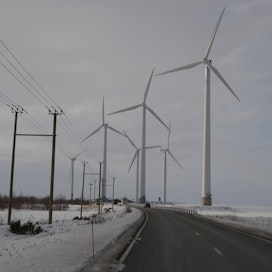 Sähkön tuonti väheni ja tuulivoiman tuotanto kasvoi peräti 43 prosenttia viime vuonna.
