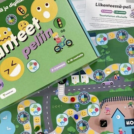 Uusi peli auttaa lasta hallitsemaan liikennettä ja digimaailmaa.