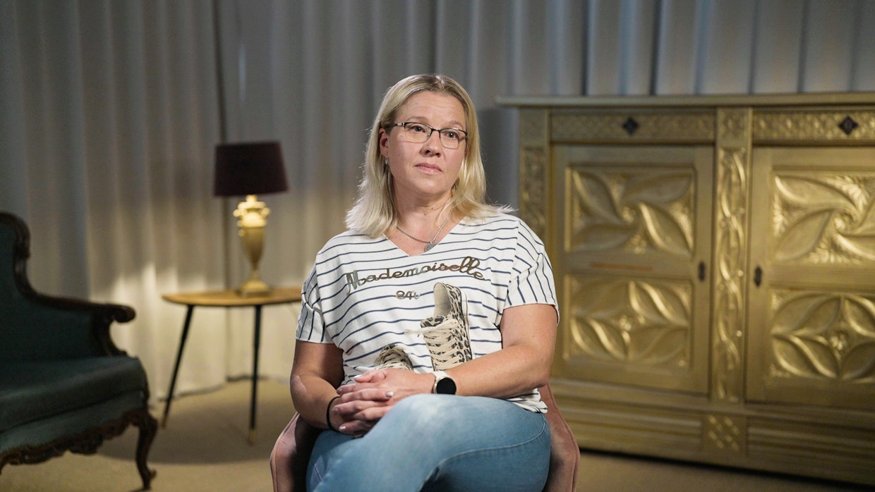 Majuri Hanna Lehtinen kertoo naisten asemasta Puolustusvoimissa.