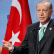 Turkin presidentti Recep Tayyip Erdogan sanoo työskentelevänsä Venäjän ja Ukrainan kanssa pelastaakseen Mustanmeren viljasopimuksen. LEHTIKUVA/AFP.