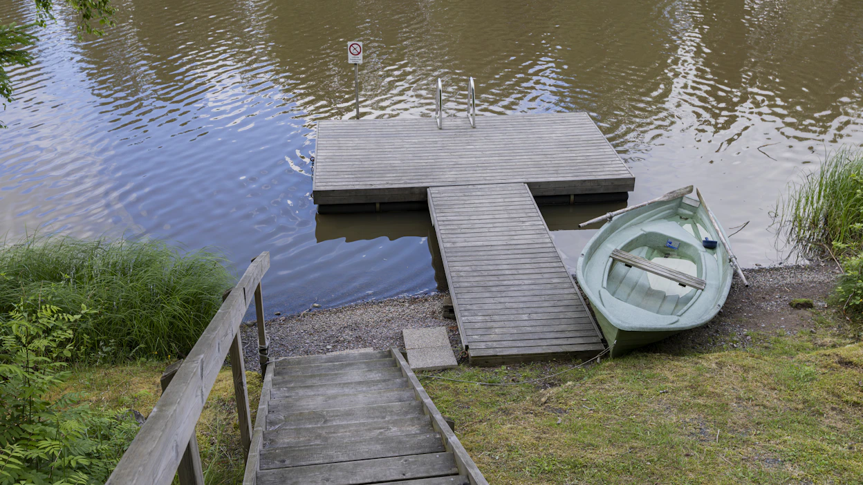 Metsästäjä putosi veneestä torstaina illalla. Aihekuva.