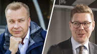 Kyllästyminen puheenjohtaja Antti Lindtmanin (oik.) varovaiseen linjaan voi päästää kilpailijat iskuetäisyydelle. Keskustan puheenjohtajalta Antti Kaikkoselta (vas.) se vaatisi ärhäkämpää otetta ja selkeää talouspoliittista vaihtoehtoa.