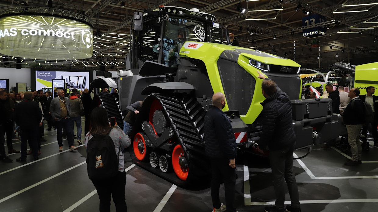 Claas Xerion 12.650 Terra Trac -traktori valittiin Vuoden traktoriksi 2024. 