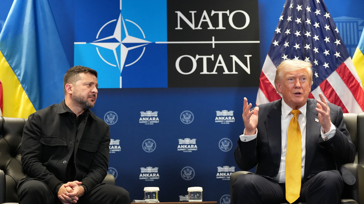 Trumpin höveli heitto Patriot-ohjuksista Ankaran Nato-kokouksessa tuli yllätyksenä myös Ukrainan Zelenskyille.