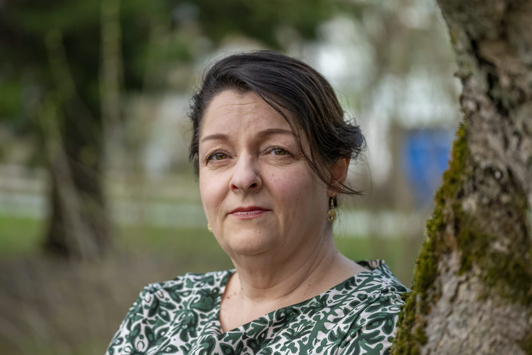 Erityisen tärkeänä Tuija Saresma pitää, ettei solvaavista ja asiattomista viesteistä provosoidu. LEHTIKUVA / Tommi Anttonen.
