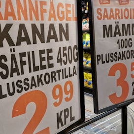 Grannfågel-nimellä myytävää liettulaista broileria myytiin viime viikolla esimerkiksi Tuusulassa. 