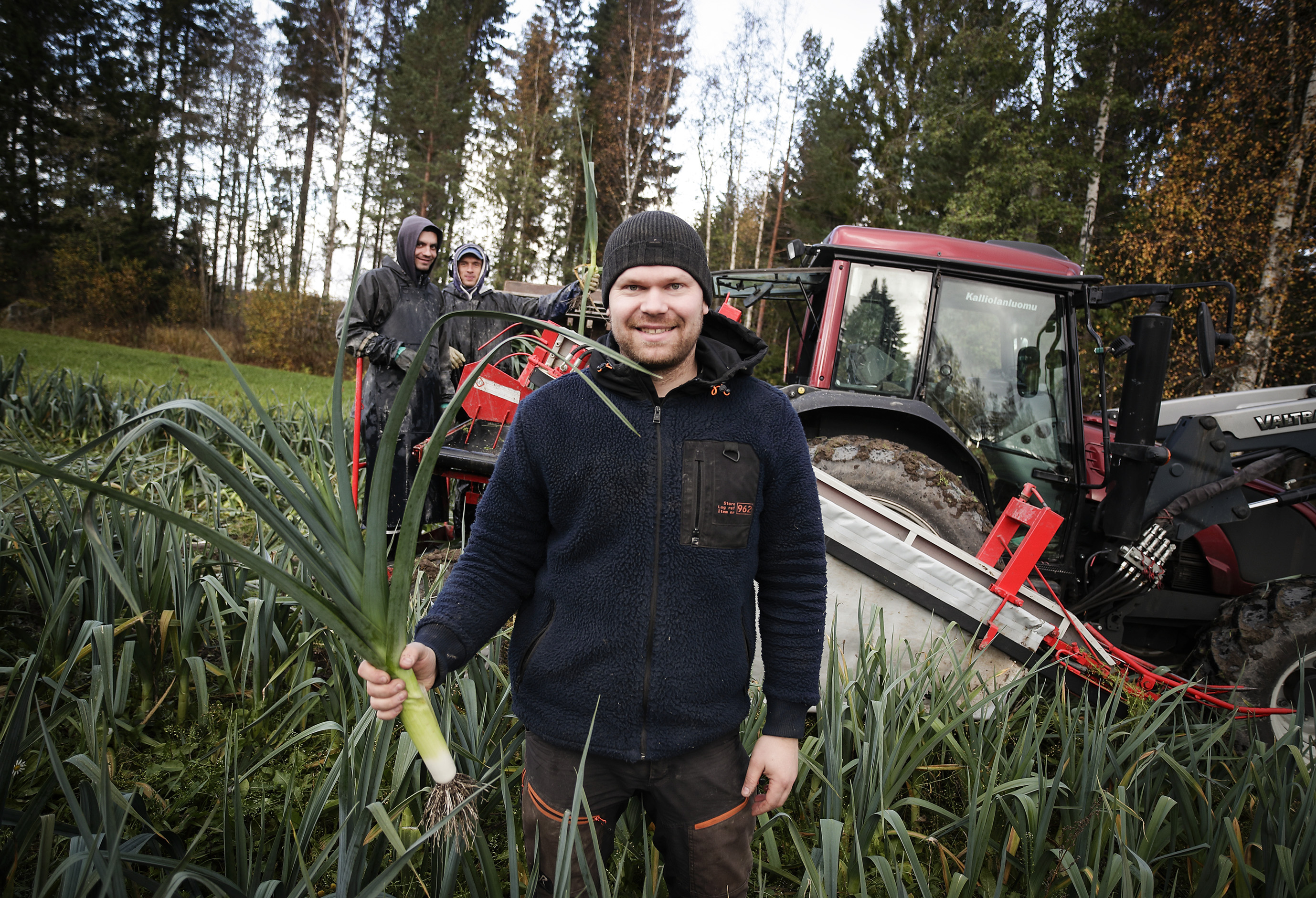 Kalliolan luomun yrittäjä Antti Vauhkonen arkistokuvassa vuodelta 2022.
