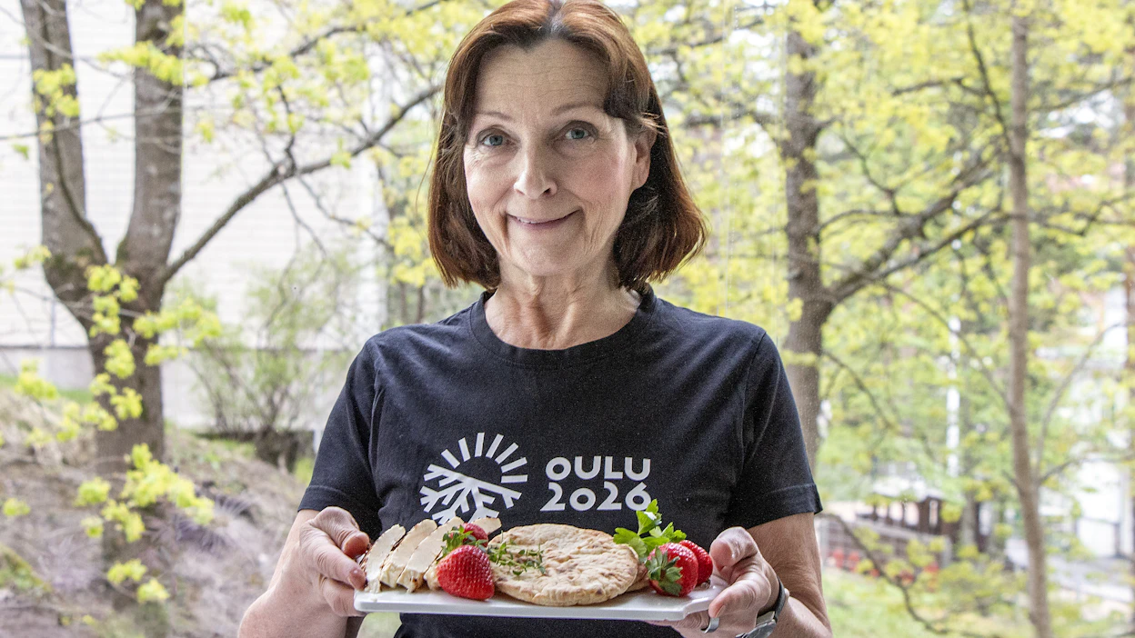 Piia Rantala-Korhonen piti huolen, että ruokakulttuuri on isossa roolissa koko Oulun kulttuuripääkaupunkihankkeessa. ”Ruoka on arjen kulttuuria mitä suurimmassa määrin.”