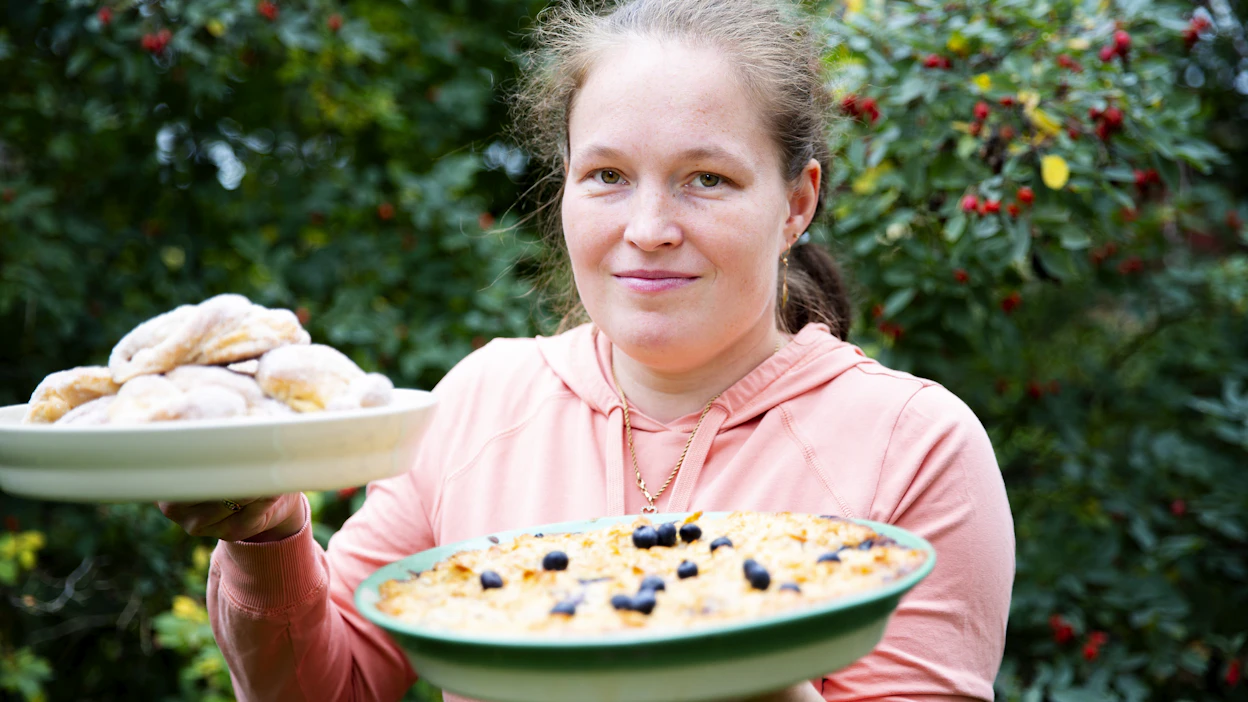 Miia Ollila on aina tykännyt leipomisesta. Myllärinä hän tuntee nyt myös erilaiset jauhot.