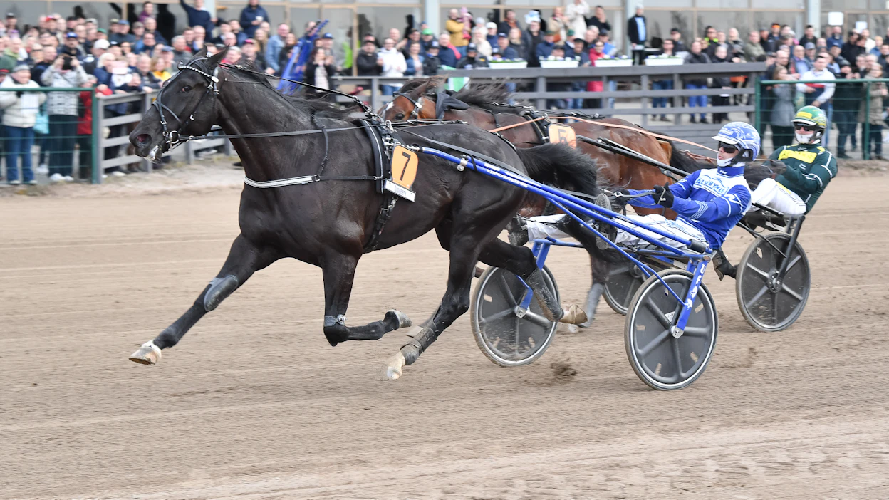 Daniel Wäjerstenin Borups Victory piti Massimo Hoistin takanaan viime vuoden Seinäjoki racessa. Daniel Wäjersten ei pidä uusintaottelua mahdottomuutena.