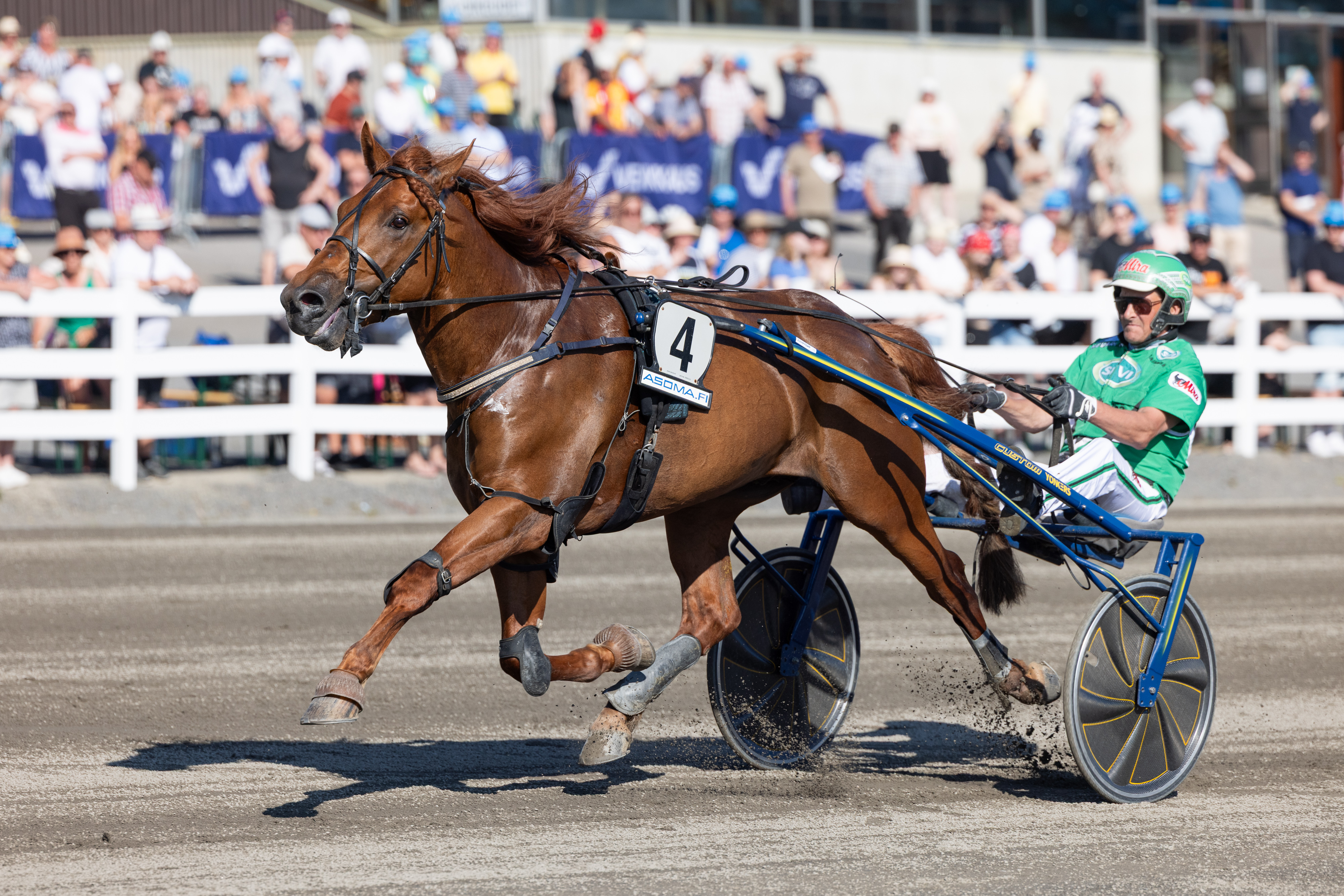 V.G. Voitto on hallitseva Ravikuningas. Ori starttaa suurena suosikkina myös tämän vuoden kuninkuuskilpailuun.