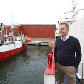 Suomen Kalankasvattajat ry:n toimitusjohtaja Janne Sankelo tutustui Kasnäsissä sijaitsevaan Salmonfarmin kalankasvatuslaitokseen syyskuun lopulla.