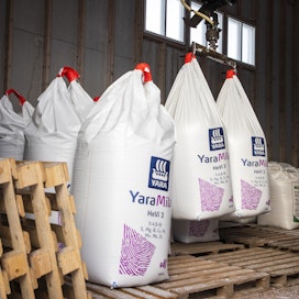 Uusien lannoitetilausten vastaanotto oli Yaralla joulukuussa usean viikon ajan kiinni. Nyt kaikkia tuotteita on saatavilla ja hinnat laskeneet.