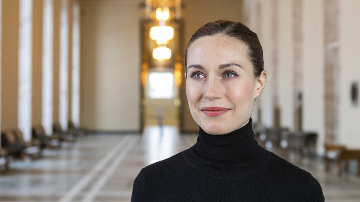 Sanna Marin oli pääministerinä Suomen liittyessä Naton jäseneksi.