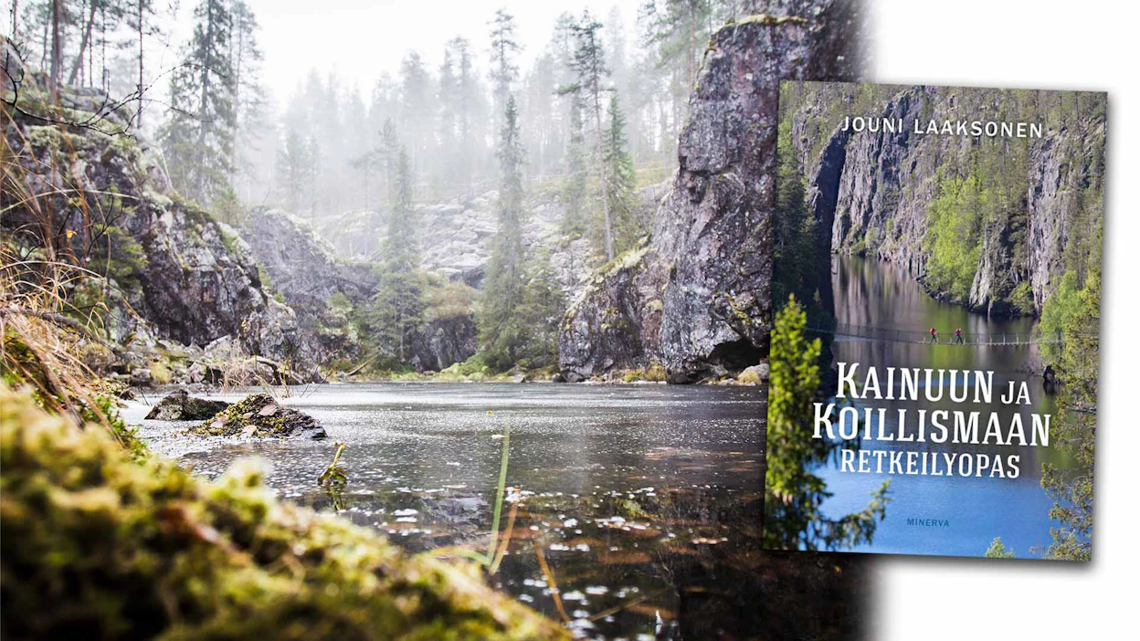 Kainuusta löytyy hulppeita kalliomaisemia, kuten hiidenkirkko.