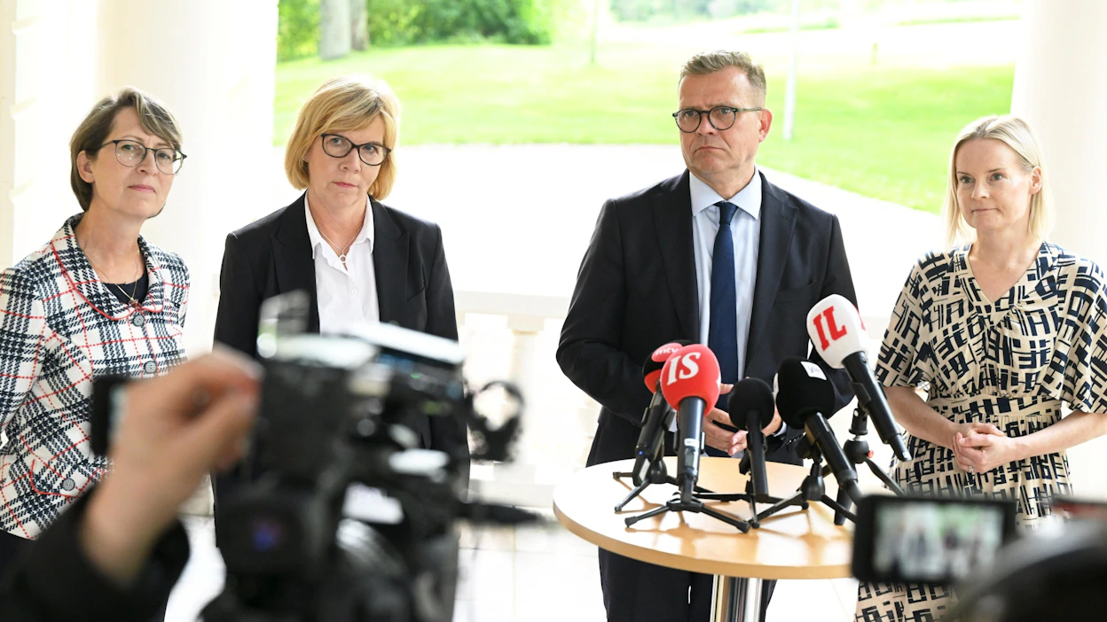 Tiedonannon on tarkoitus sisältää esityksiä siitä, miten rasismin vastaista työtä edistetään. LEHTIKUVA / Vesa Moilanen.