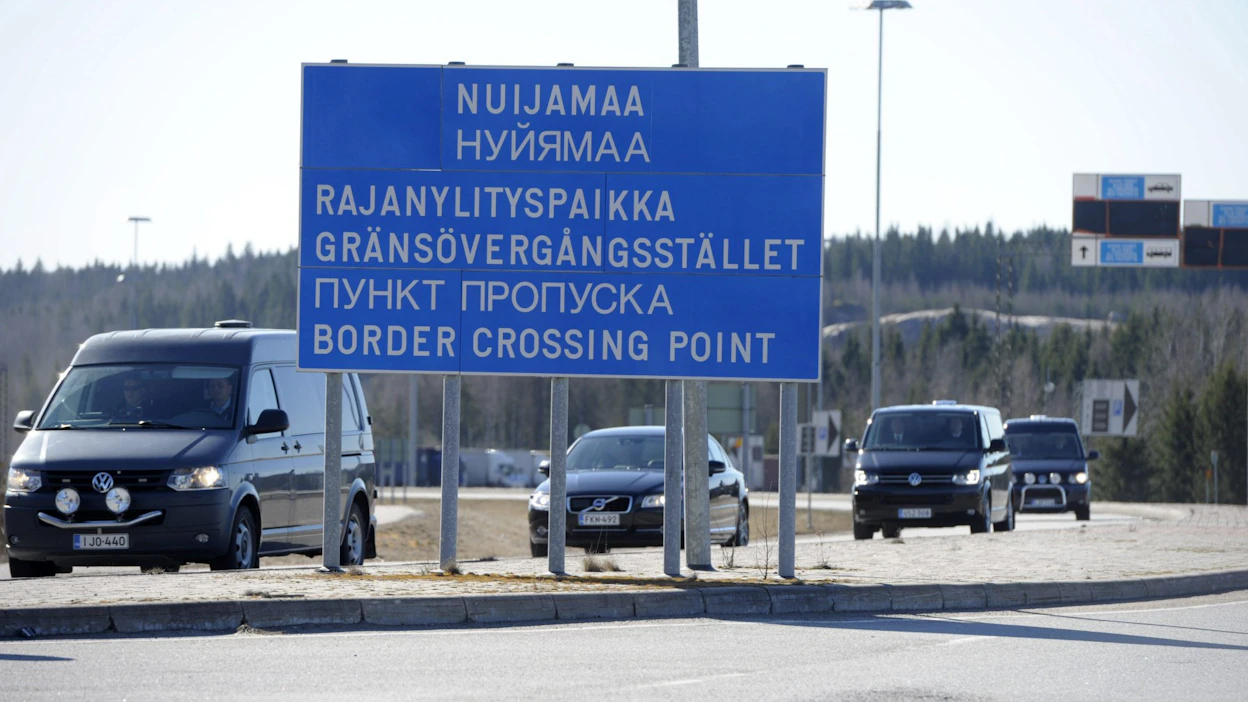 Venäjälle matkaavia suomalaisia on käännytetty itärajalla kolmena viime päivänä ainakin 23, kertoo Kaakkois-Suomen rajavartiosto STT:lle. Kuvituskuva. LEHTIKUVA / Martti Kainulainen.