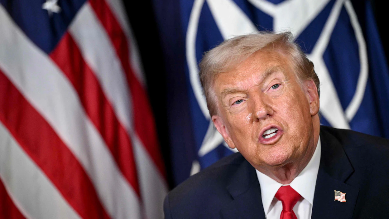 Presidentti Trump sanoo pitäneensä Natoa aina paperitiikerinä. AFP / LEHTIKUVA.