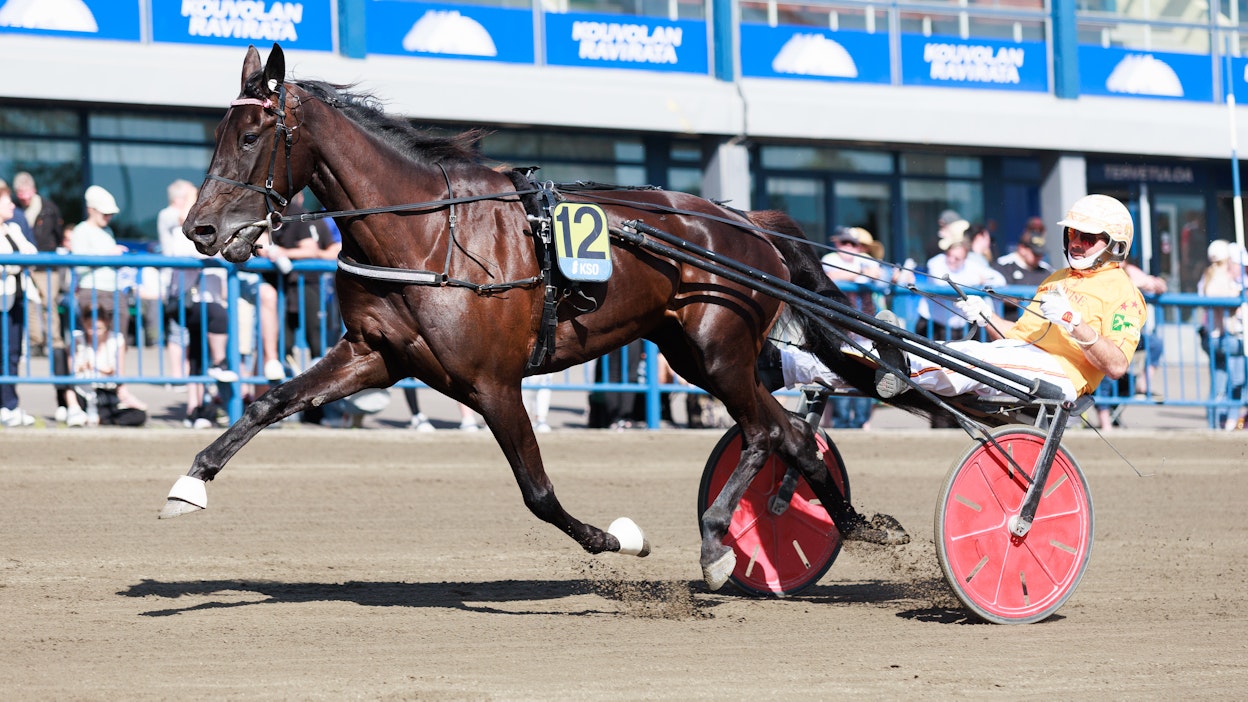 Diva Ek voitti toissa vuonna avoimen tammalähdön Kymi GP -raveissa.