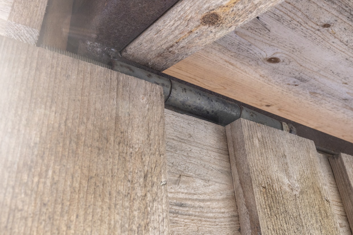 Saranointi mahdollistaa katon avaamisen, kun vajaa täytetään.