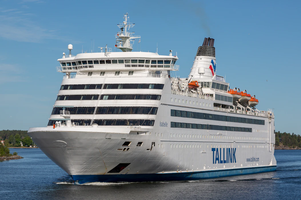 Tallink Isabelle majoittaa tällä hetkellä ukrainalaisia pakolaisia Tallinnan satamassa.