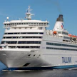 Tallink Isabelle majoittaa tällä hetkellä ukrainalaisia pakolaisia Tallinnan satamassa.