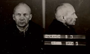 Sulo Nykäsestä NKVD:n vankilamappiin otettu valokuva. 