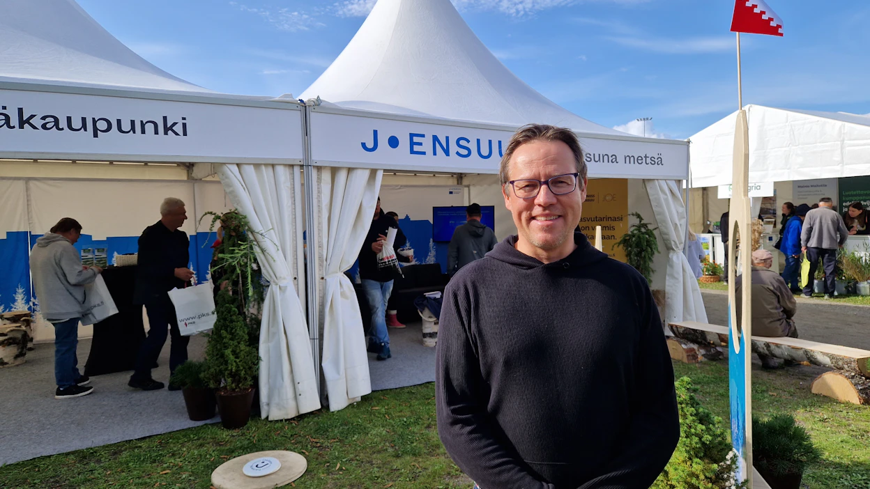 ”Joensuu on jo nyt Euroopan metsäpääkaupunki”, sanoo kaupungin strategiajohtaja Sami Laakkonen.