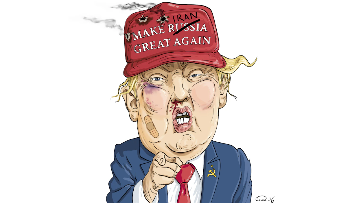 Trump runnoi Ukrainaan rauhaa Venäjän ehdoilla. Nyt hän saattaa joutua lopettamaan oman hyökkäyssotansa Iranin ehdoilla.