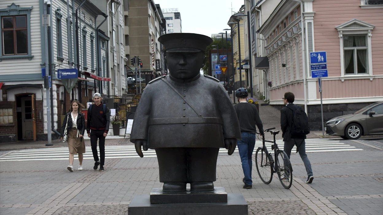 Oulu on noussut vetovoimaisuudessa jaetulle toiselle sijalle Kuopion rinnalle. LEHTIKUVA / Timo Jaakonaho.