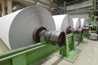 Paperirullia UPM:n Kaukaan tehtaalla ennen kuin paperin valmistus lopetettiin siellä vuoden 2025 lopulla.