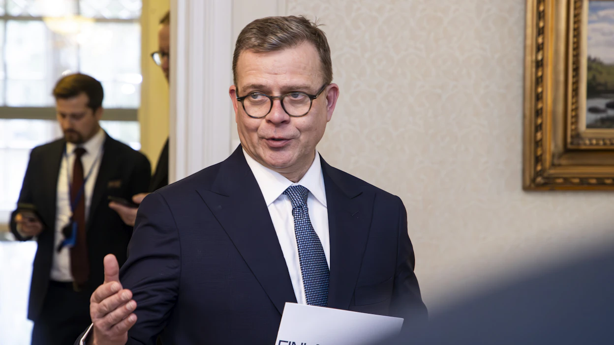 Petteri Orpon hallits on tiistaina kokoontunut kautensa viimeiseen kehysriiheen. Kuvituskuva.