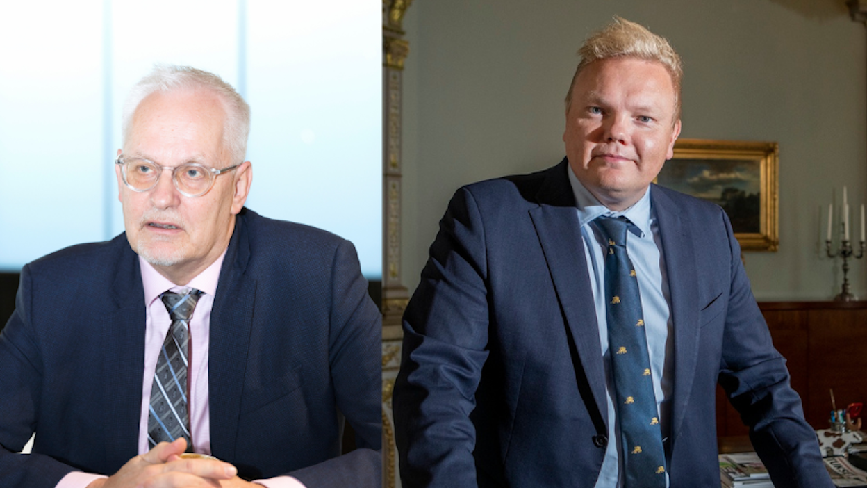 Petri Sarvamaa kertoo Twitterissä vastauksena Antti Kurviselle tehneensä EU-parlamentissa töitä Suomen metsien eteen vuosikausia.