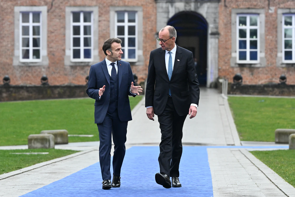 Ranskan Emmanuel Macron ja Saksan liittokansleri Friedrich Merz ovat avainasemassa, kun Eurooppa tekee pesäeroa USA:n nykyhallintoon.