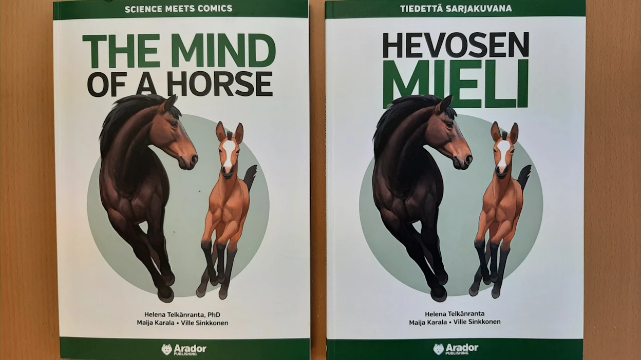 Englanninkielistä versiota Hevosen mieli -kirjasta ostetaan ahkerimmin Yhdysvalloissa ja Iso-Britanniassa.