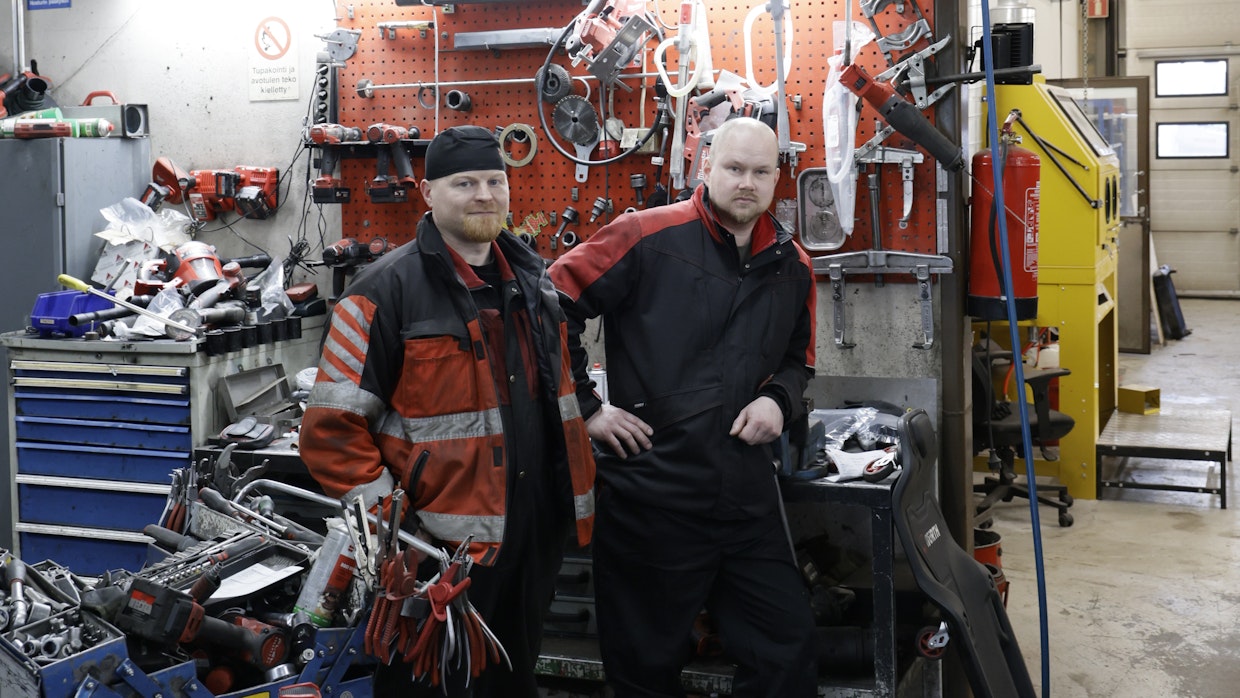 Tommi Korkeakangas ja Janne Myllykangas, Konehuolto Kivioja Oy